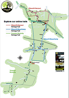 Kibworth Trail Map